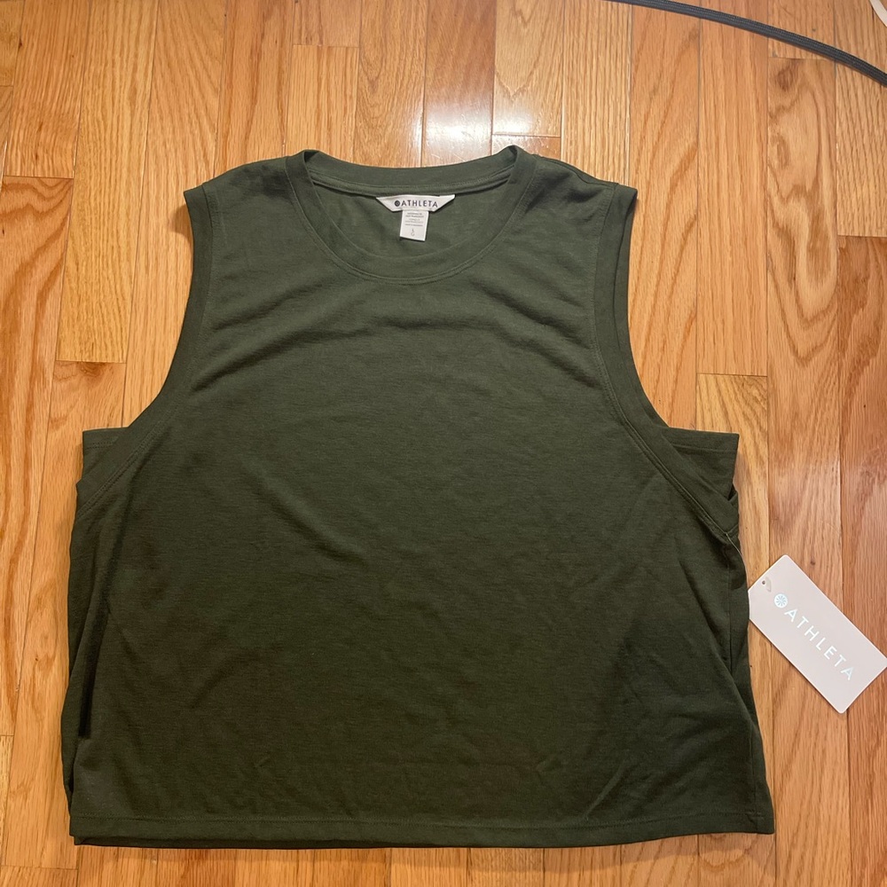 Athleta Women's Green Tank Top